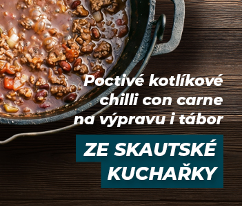 Inspirace ze Skautské kuchařky: Poctivé kotlíkové chilli na výpravu i tábor